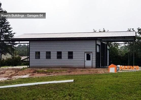 30X41 With 2/ 12' Lean To'S