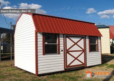10X16 Gambrel Barn