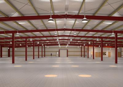 Pre-Engineered Red Iron Buildings