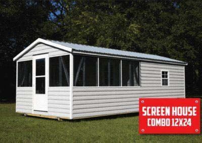 12X24 Screen-Room With Storage