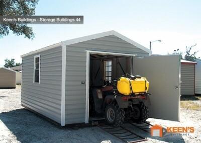 12X16 Shed With Wide Entry For Utv.