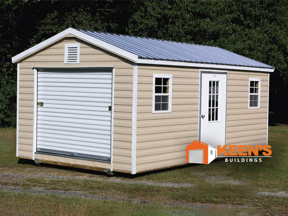 12X20 End Gable Shed