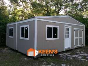 Large Sheds - Double-Wide Storage Shed