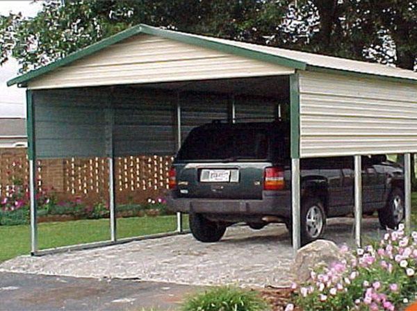 Carports W/ Boxed Eaves