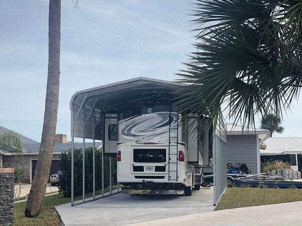 Rv / Camper Carport