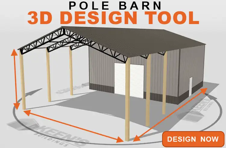 3D Pole Barn Design Tool